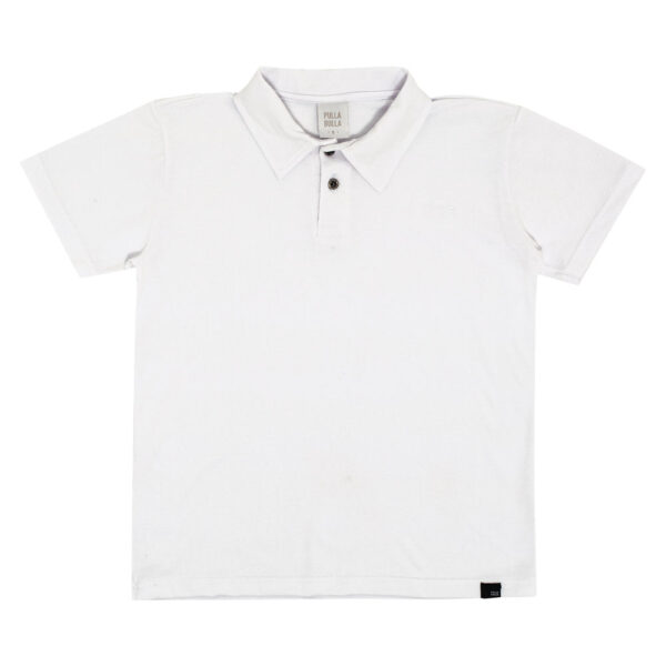 Polo Infantil Menino - Branco - 50762-3