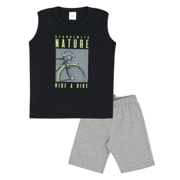 Conjunto Infantil Menino - Preto - 50773-51