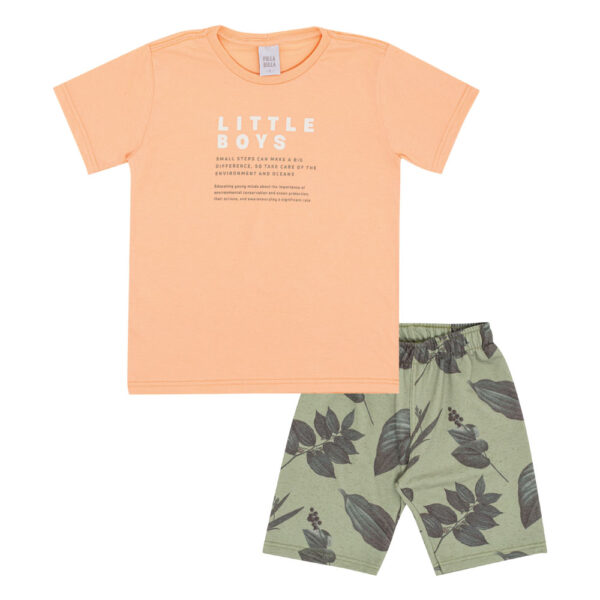 Conjunto Infantil Menino - Pessego - 50776-1292