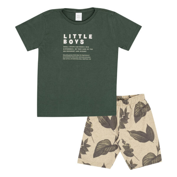 Conjunto Infantil Menino - Militar - 50776-356
