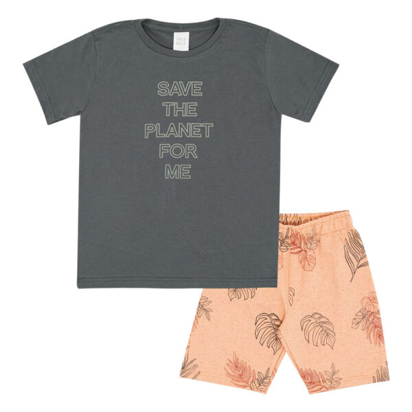 Conjunto Infantil Menino - Carbono - 50780-1280