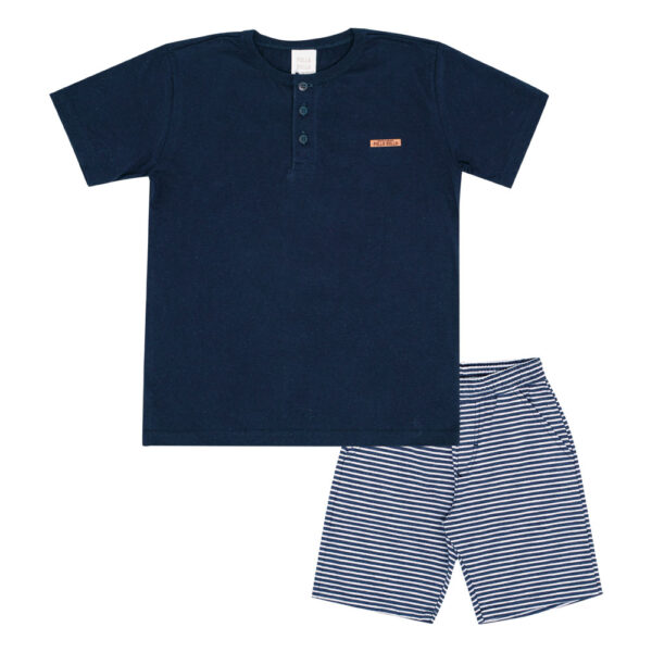 Conjunto Infantil Menino - Marinho - 50781-58