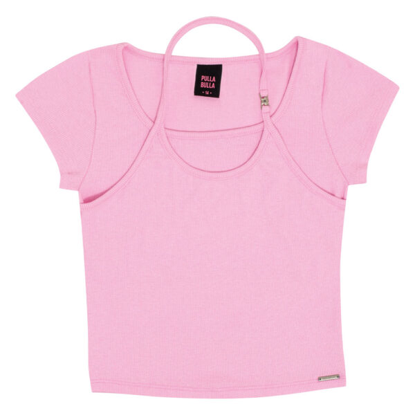 Blusa Juvenil Menina - Chiclete Lumi - 50808-1259
