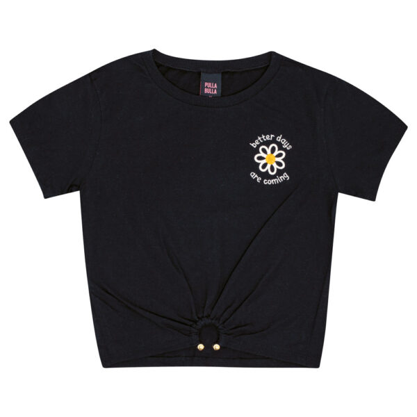 Blusa Juvenil Menina - Preto - 50809-51