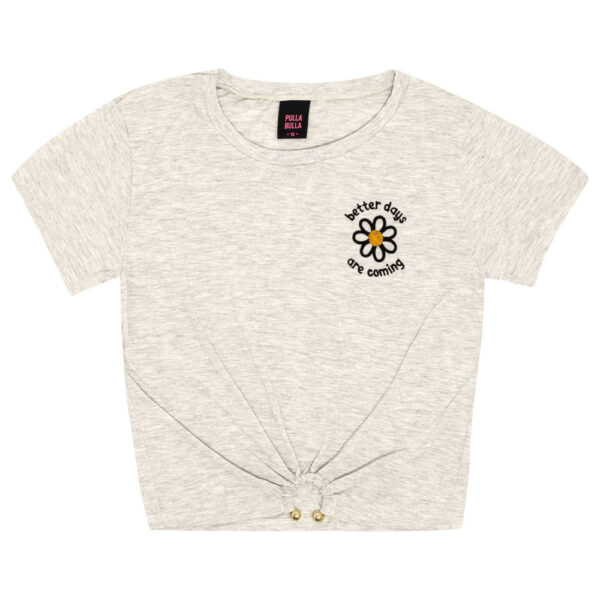 Blusa Juvenil Menina - Mescla Banana - 50809-60