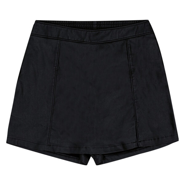 Short Saia Juvenil Menina - Preto - 50817-51