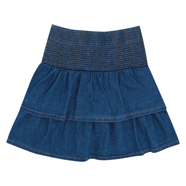 Short Saia Juvenil Menina - Jeans - 50818-1125