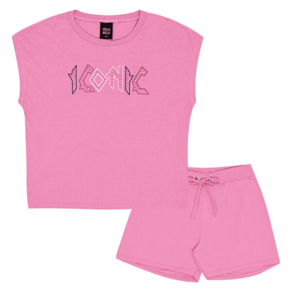 Conjunto Juvenil Menina - Pink - 50825-301