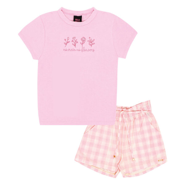 Conjunto Juvenil Menina - Chiclete Lumi - 50829-1259