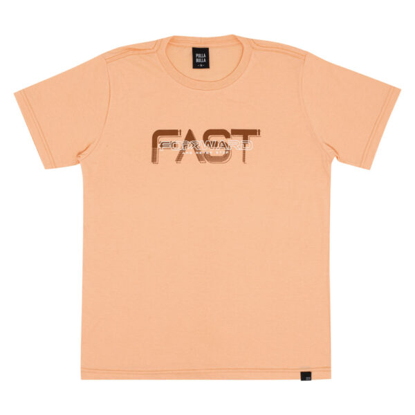 Camiseta Juvenil Menino - Pessego - 50862-1292