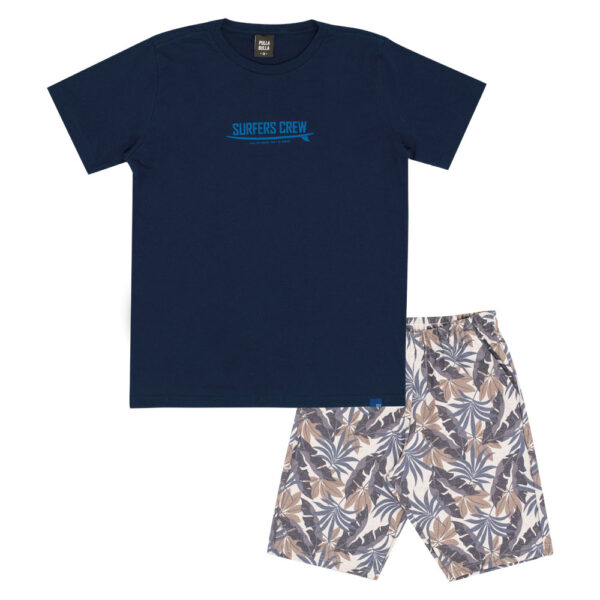 Conjunto Juvenil Menino - Marinho - 50872-58