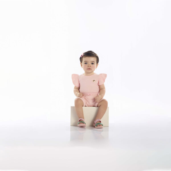 Body Bebê Menina - Rosa - 52103-11