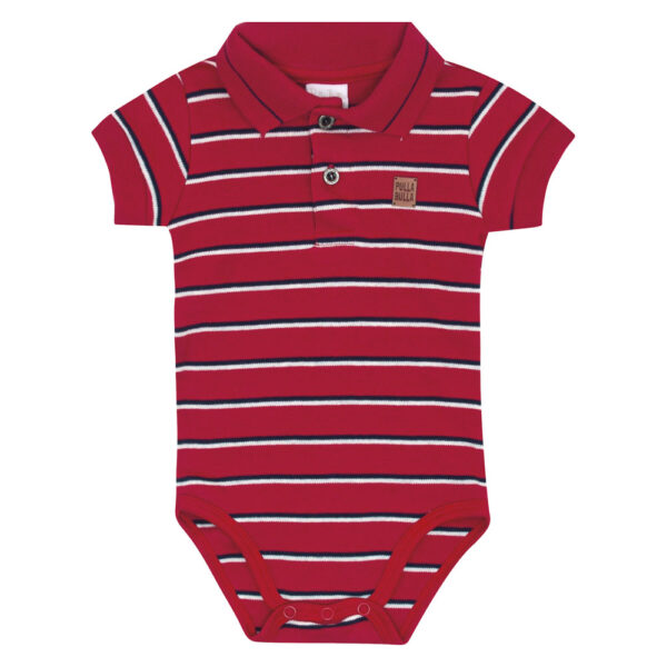 Body Bebê Menino - Vermelho - 52153-57