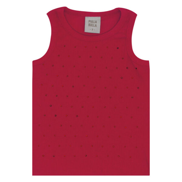 Blusa Primeiros Passos Menina - Vermelho - 52201-65