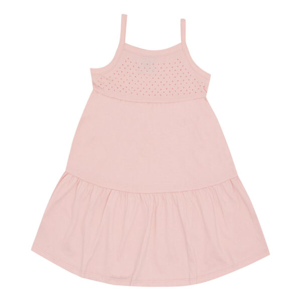 Vestido Primeiros Passos Menina - Rosa - 52207-11