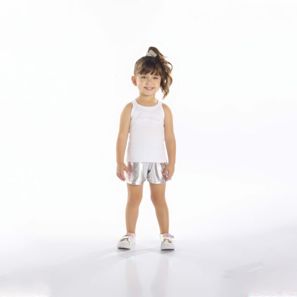 Conjunto Primeiros Passos Menina - Branco - 52215-3