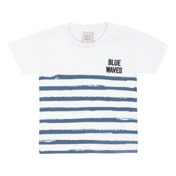 Camiseta Primeiros Passos Menino - Branco - 52255-3