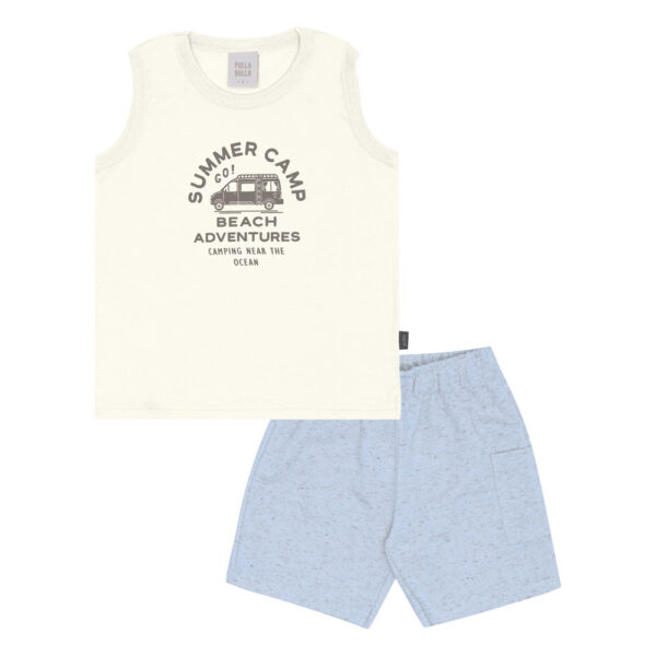 Conjunto Primeiros Passos Menino - Bege - 52265-1271