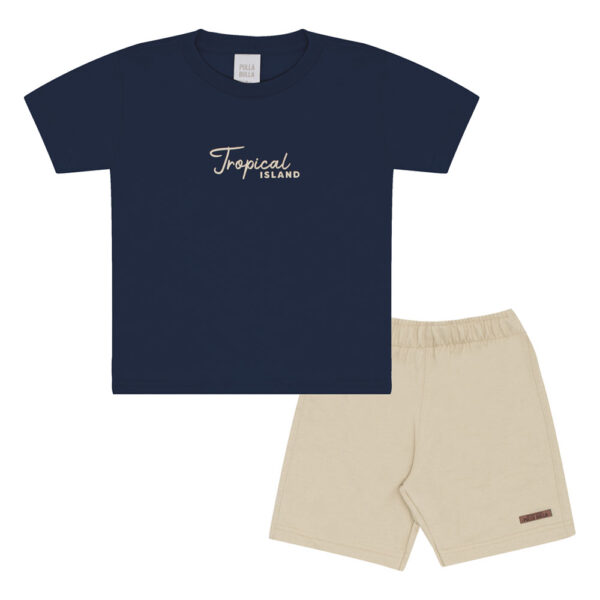 Conjunto Primeiros Passos Menino - Marinho - 52269-58