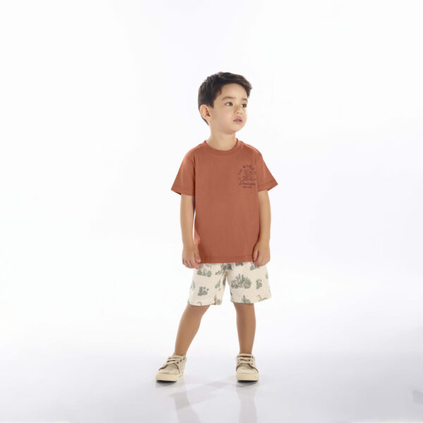 Conjunto Primeiros Passos Menino - Laranja - 52273-1086