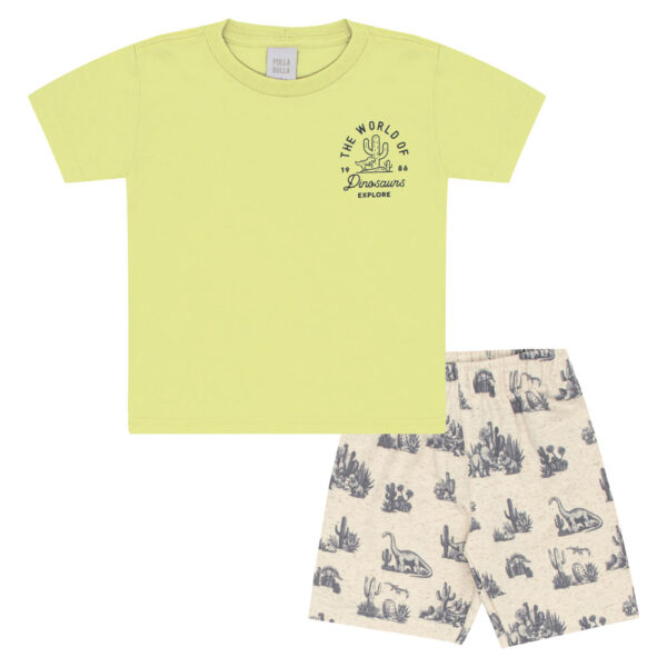 Conjunto Primeiros Passos Menino - Verde - 52273-473