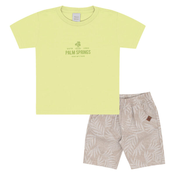 Conjunto Primeiros Passos Menino - Verde - 52274-473