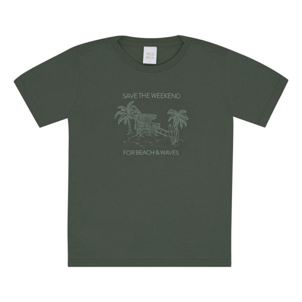 Camiseta Infantil Menino - Verde - 52359-356