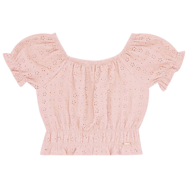 Blusa Juvenil Menina - Rosa - 52408-11