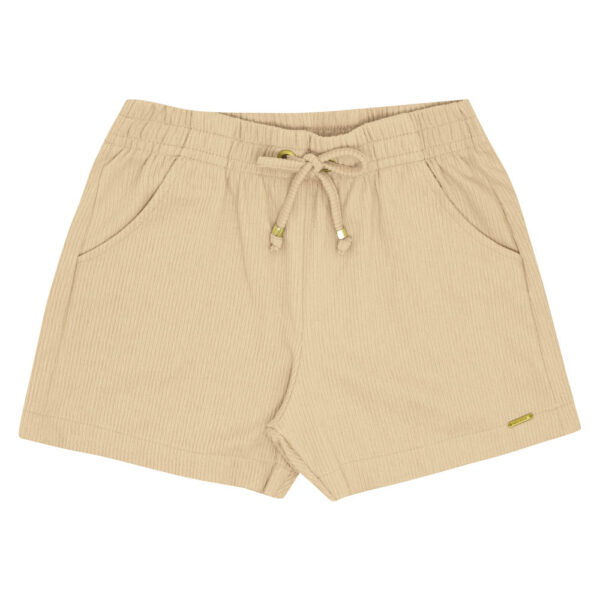Short Juvenil Menina - Marrom - 52410-1288
