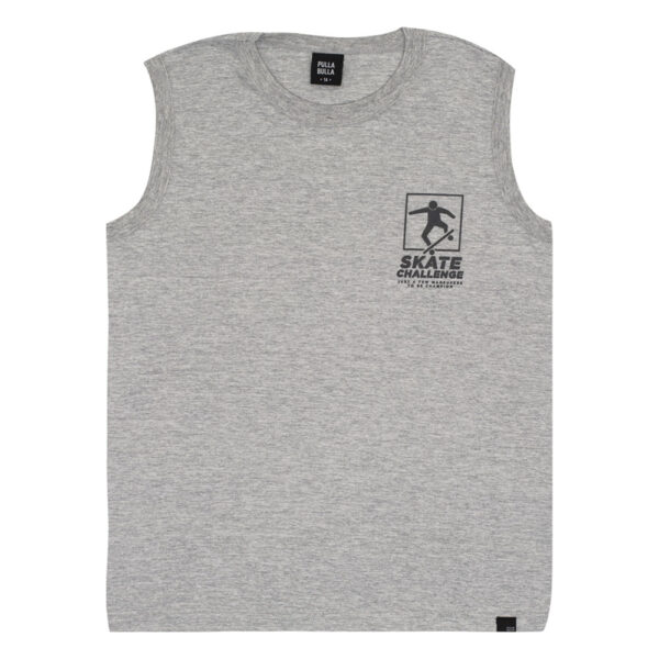 Regata Juvenil Menino - Cinza - 52450-567