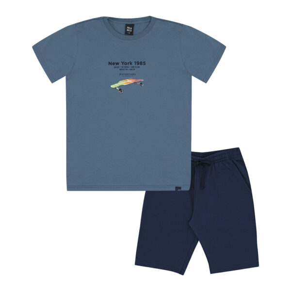 Conjunto Juvenil Menino - Azul - 52468-1316