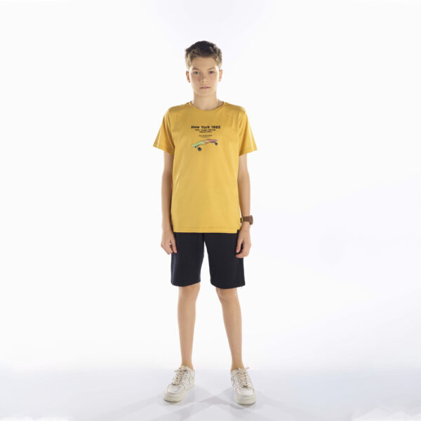 Conjunto Juvenil Menino - Amarelo - 52468-345