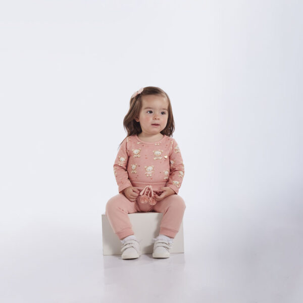 Body Bebe Menina - Rosa - 52607-1341