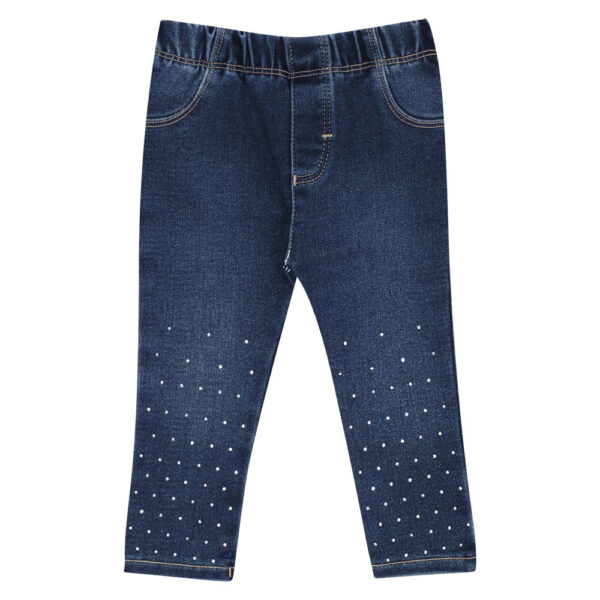 Calça Bebe Menina - Jeans- 52614-1113