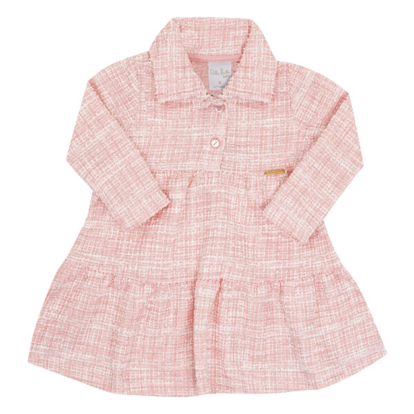 Vestido Bebe Menina - Rosa - 52617-11