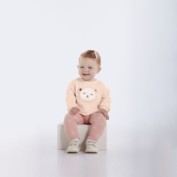 Conjunto Bebe Menina - Rosa - 52626-1298