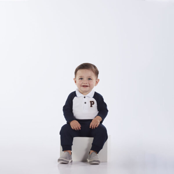 Conjunto Bebe Menino - Branco - 52668-3