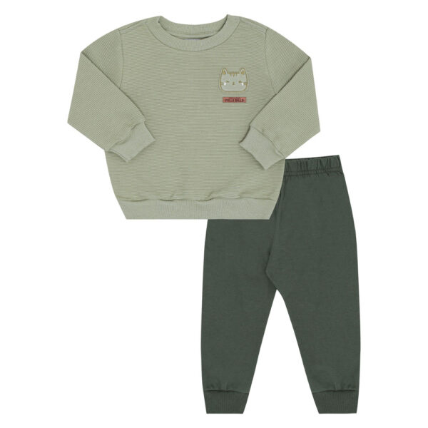 Conjunto Bebe Menino - Verde - 52672-1219