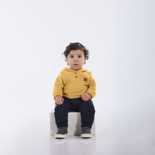 Conjunto Bebe Menino - Amarelo - 52678-345