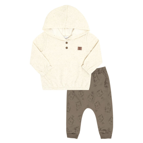 Conjunto Bebe Menino - Natural - 52678-68