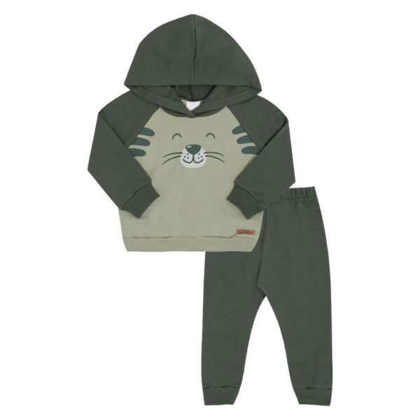 Conjunto Bebe Menino - Verde - 52679-1219