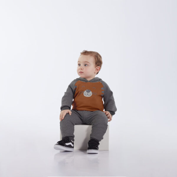 Conjunto Bebe Menino - Marrom - 52679-600