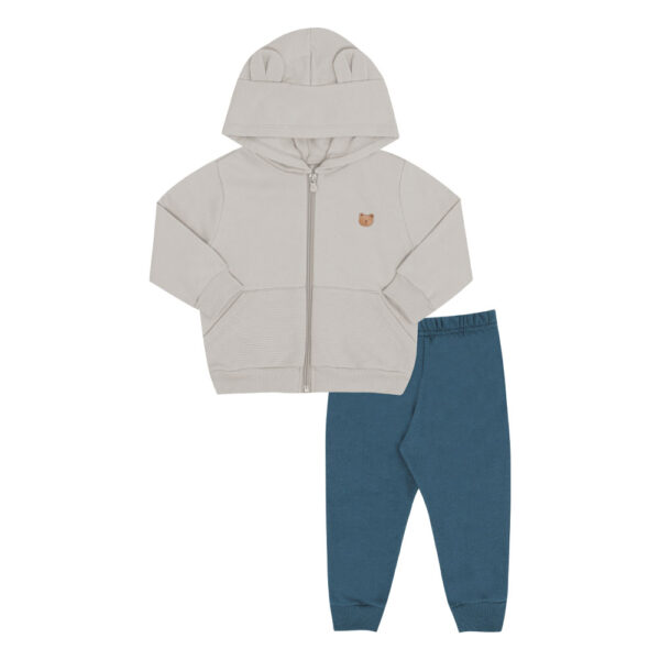 Conjunto Bebe Menino - Cinza - 52681-354