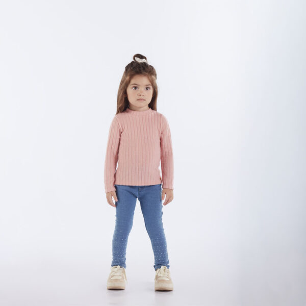 Calça Primeiros Passos Menina - Azul - 52717-1125