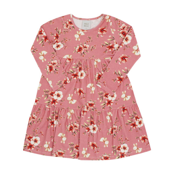 Vestido Primeiros Passos Menina - Rosa - 52719-1333