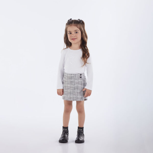 Conjunto Primeiros Passos Menina - Branco - 52723-3