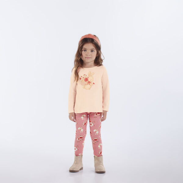 Conjunto Primeiros Passos Menina - Rosa - 52724-1298