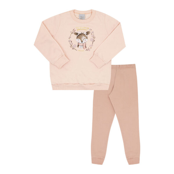 Conjunto Primeiros Passos Menina - Rosa - 52729-1298