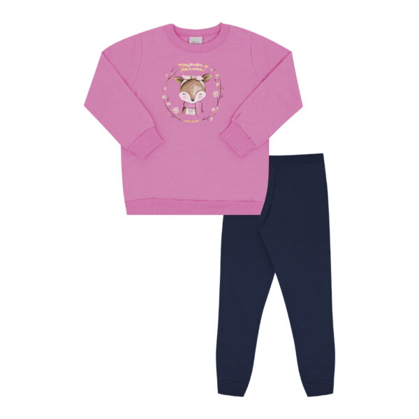 Conjunto Primeiros Passos Menina - Rosa - 52729-13