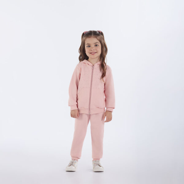 Conjunto Primeiros Passos Menina - Rosa - 52737-11